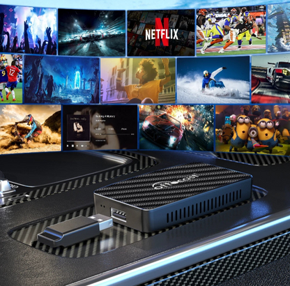 OTTOCAST Play2Video Pro – Wireless CarPlay & Android Auto Adapter