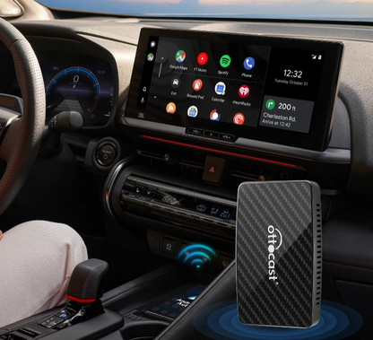 OTTOCAST Play2Video Pro – Wireless CarPlay & Android Auto Adapter