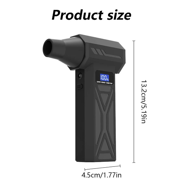 P70 Turbo Jet Fan – 110,000 RPM Cordless Air Duster & Blower